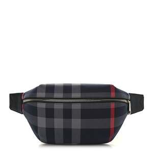 Burberry House Check Sonny Bum Bag Navy #230907B73B